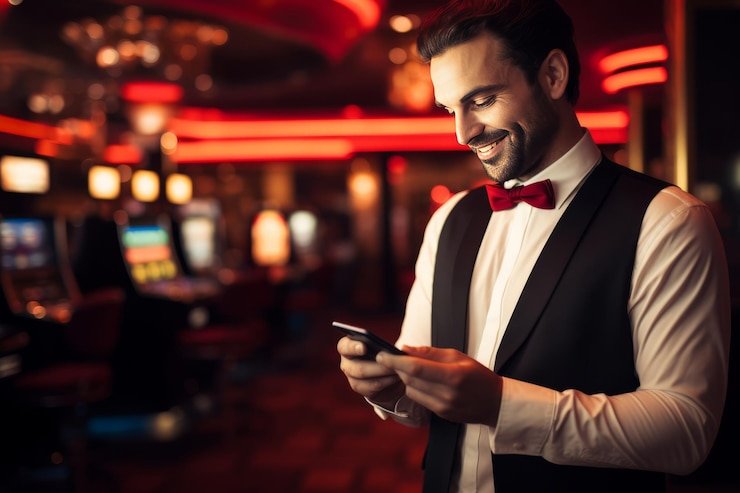 Payment method icons displayed in winstar77 deposit flow: DANA, OVO, GoPay, ShopeePay, LinkAja, QRIS, BCA, Mandiri